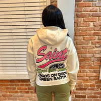 World Gone Mad Hoodie (CREAM)