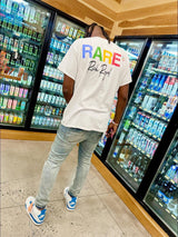 OVERSIZED: RARE Collab Tee (WHITE)