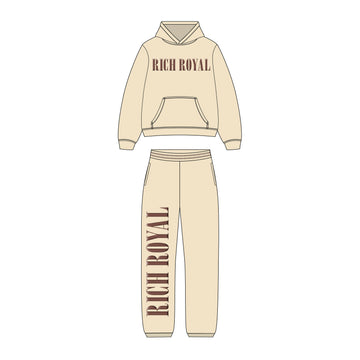Nirvana V2 Jogger Set (CREAM)