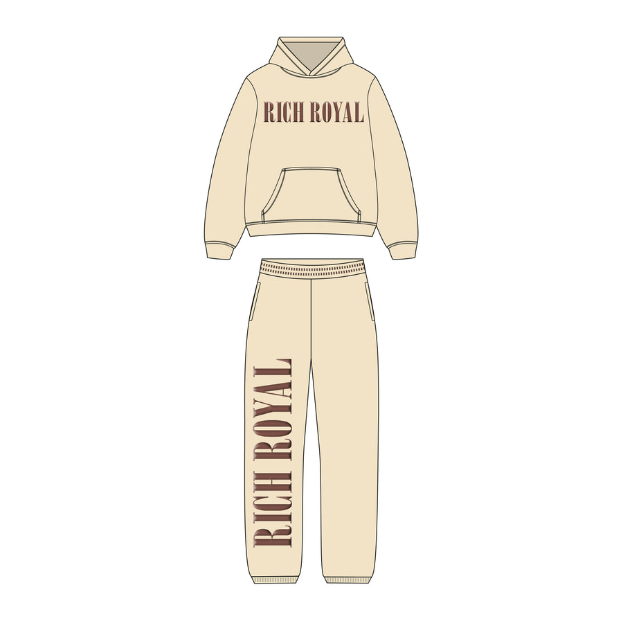 Nirvana V2 Jogger Set (CREAM)