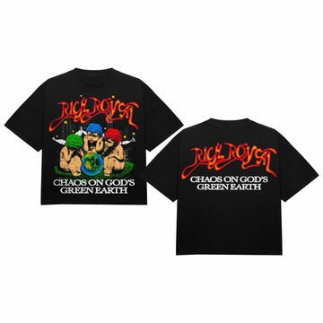 OVERSIZED: Firefly Tee (VINTAGE BLACK)