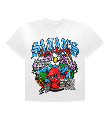 OVERSIZED: Roses SWE Tee (WHITE)