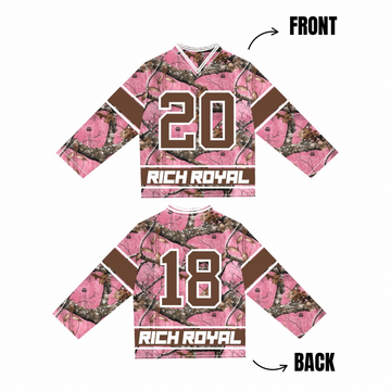 [OVERSIZED] 2018 L/S Jersey (PINK CAMO)