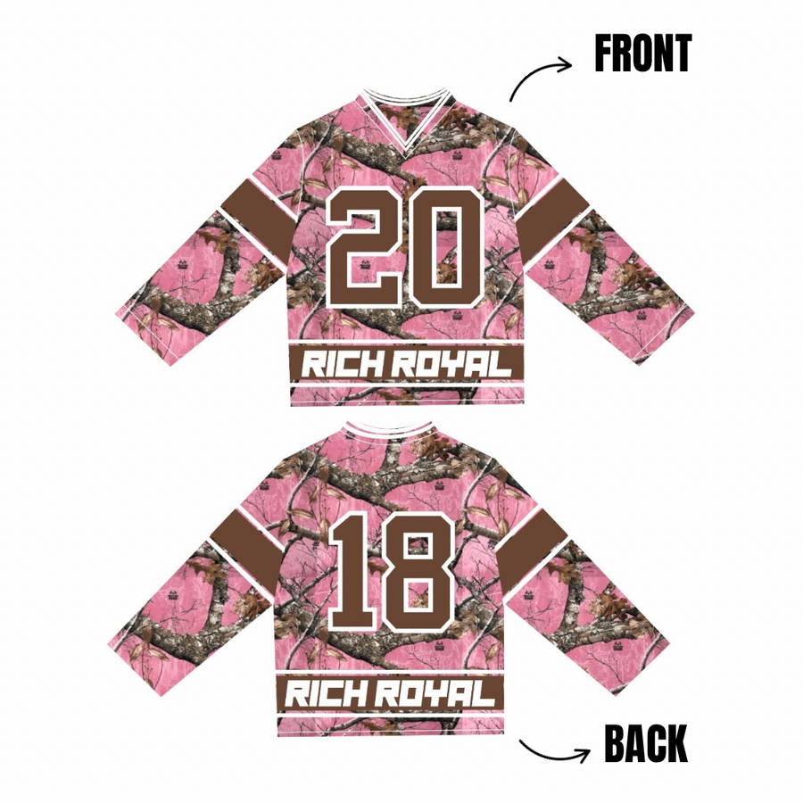 [OVERSIZED] 2018 L/S Jersey (PINK CAMO)
