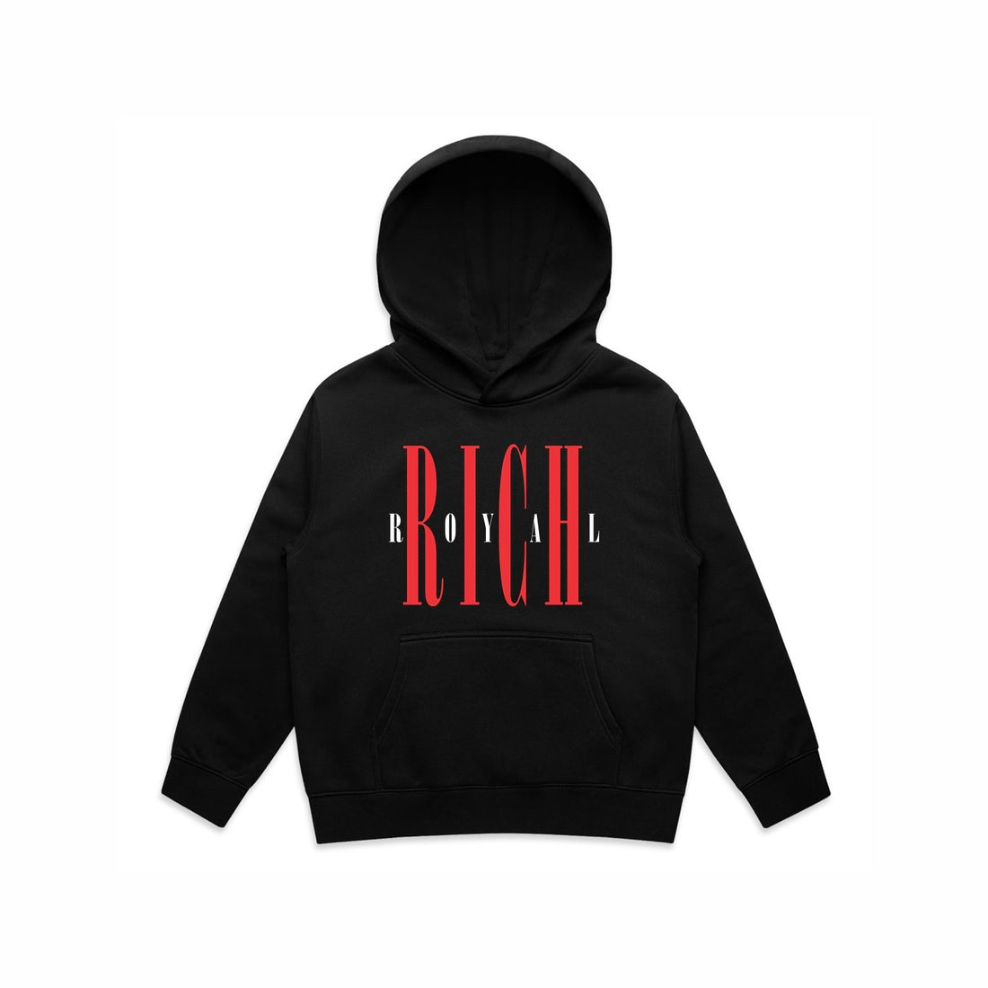 KIDS: Nirvana Hoodie (BLACK/RED)