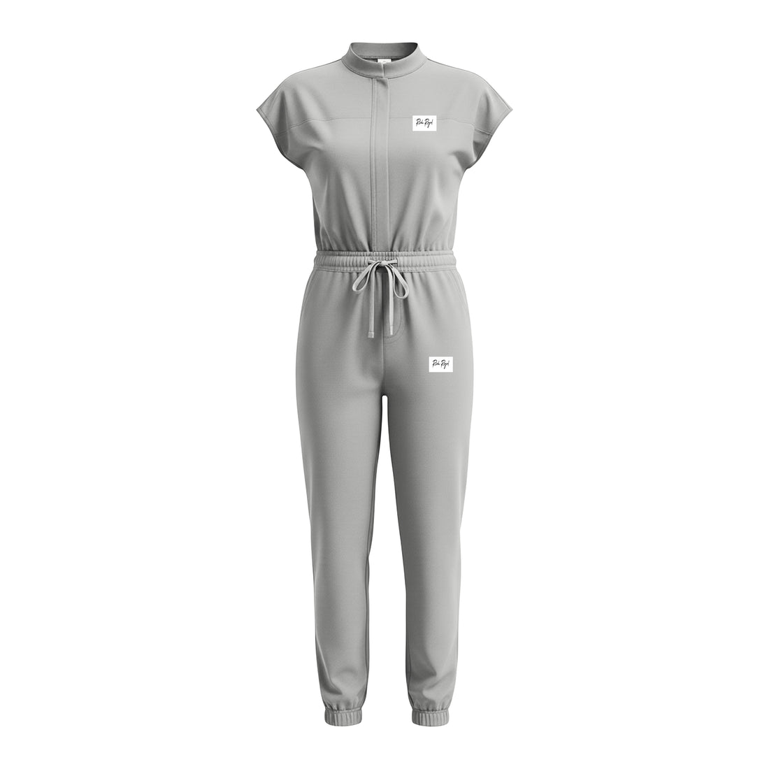 WOMEN: Scrub Jumpsuit (GREY)