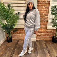 Classic Sweatsuit (GREY/NAVY)