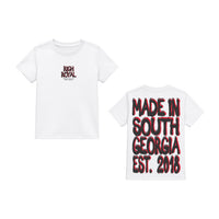 KIDS: Spray Paint Tee (WHITE/RED/GREY/BLACK)