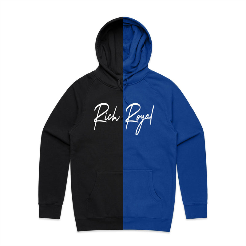 Split Hoodie (ROYAL/BLACK)