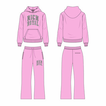 Rhinestone Flare Set (PINK ICE)