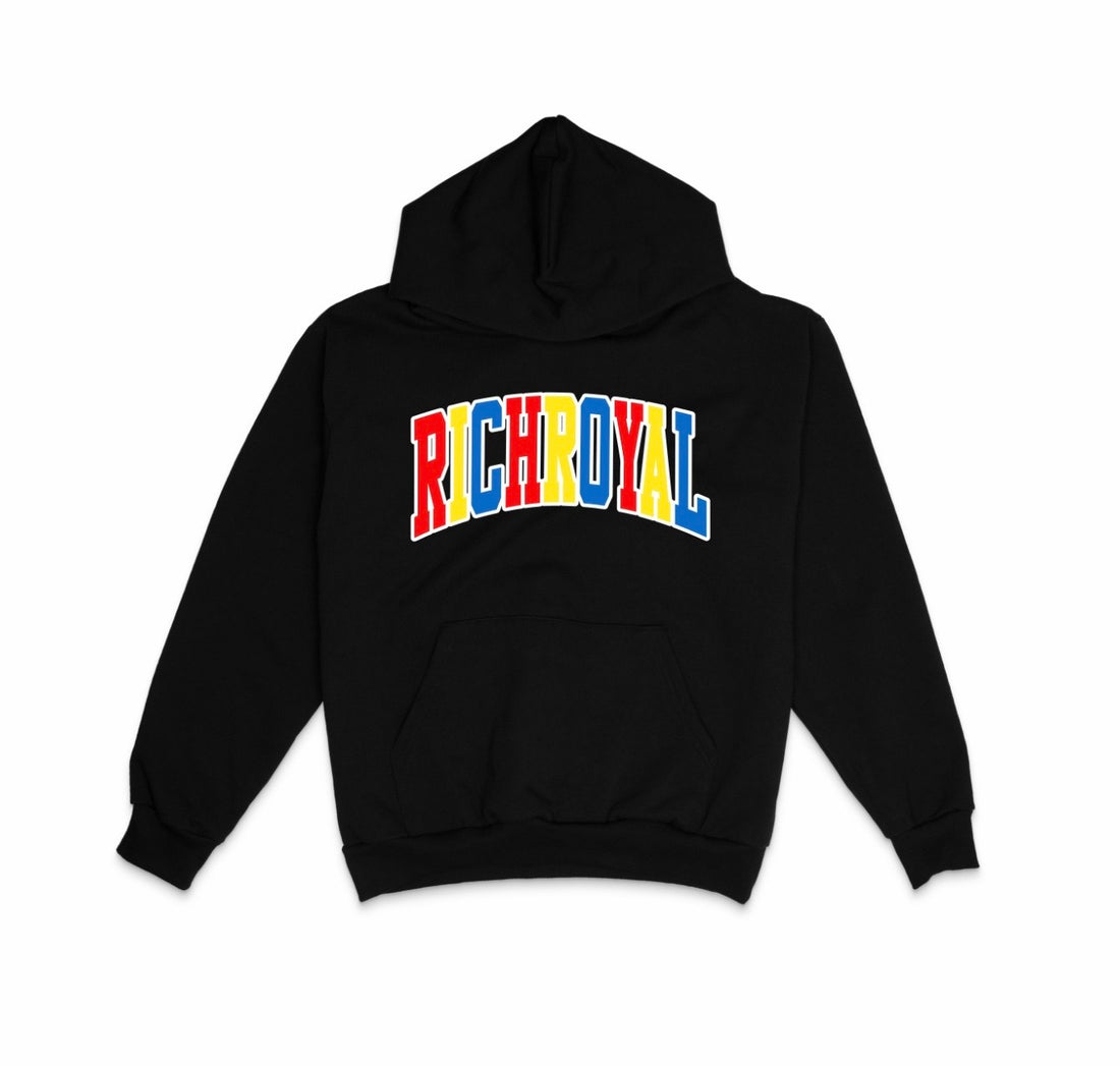 Varsity 2.0 Hoodie (BLACK/MULTICOLOR)