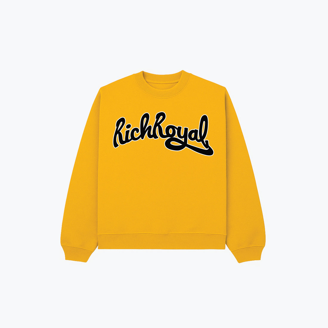 Groovy Crewneck (GOLD/BLACK/WHITE)
