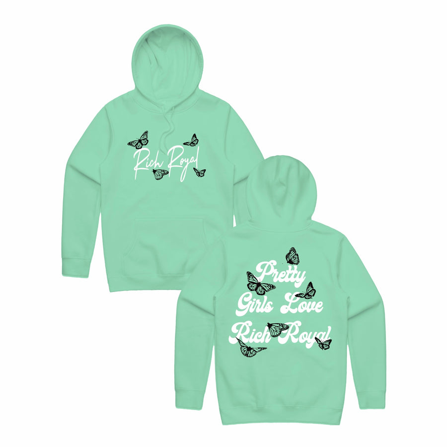 PGLRR Butterfly Hoodie (MINT)