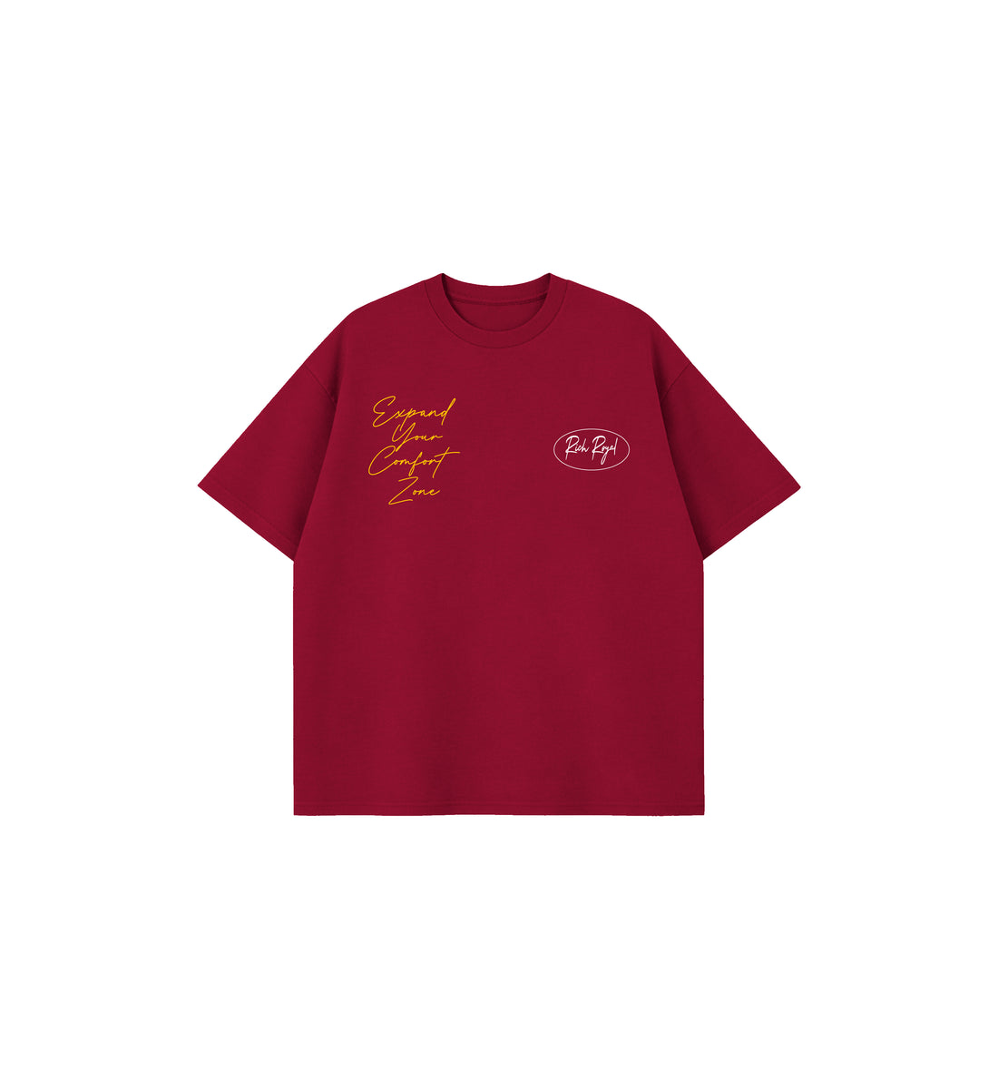 Script Oval Tee (CARDINAL/GOLD/WHITE)