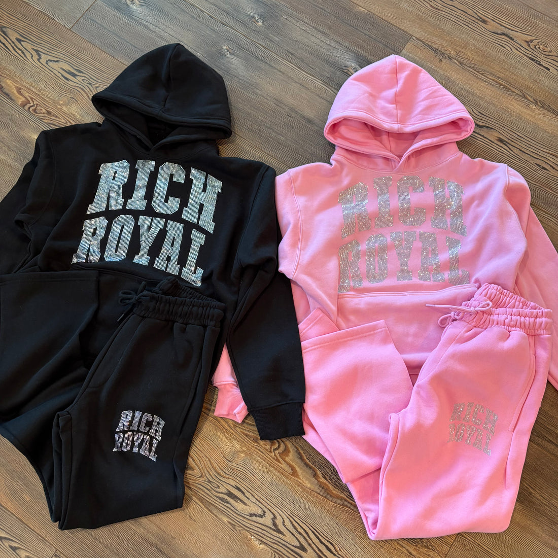 Rhinestone Flare Set (BLACK ICE)