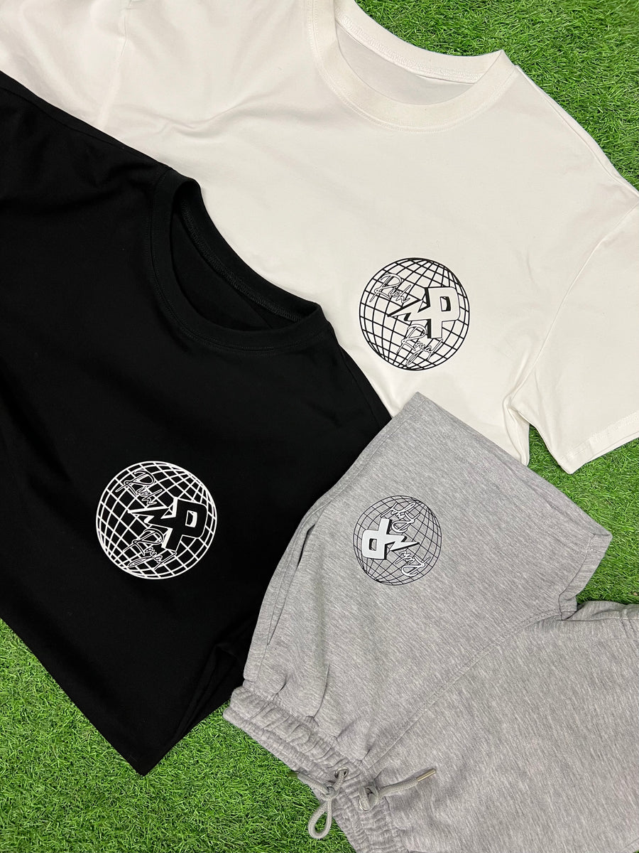 RPM COLLAB “Globe” Tee (WHITE)
