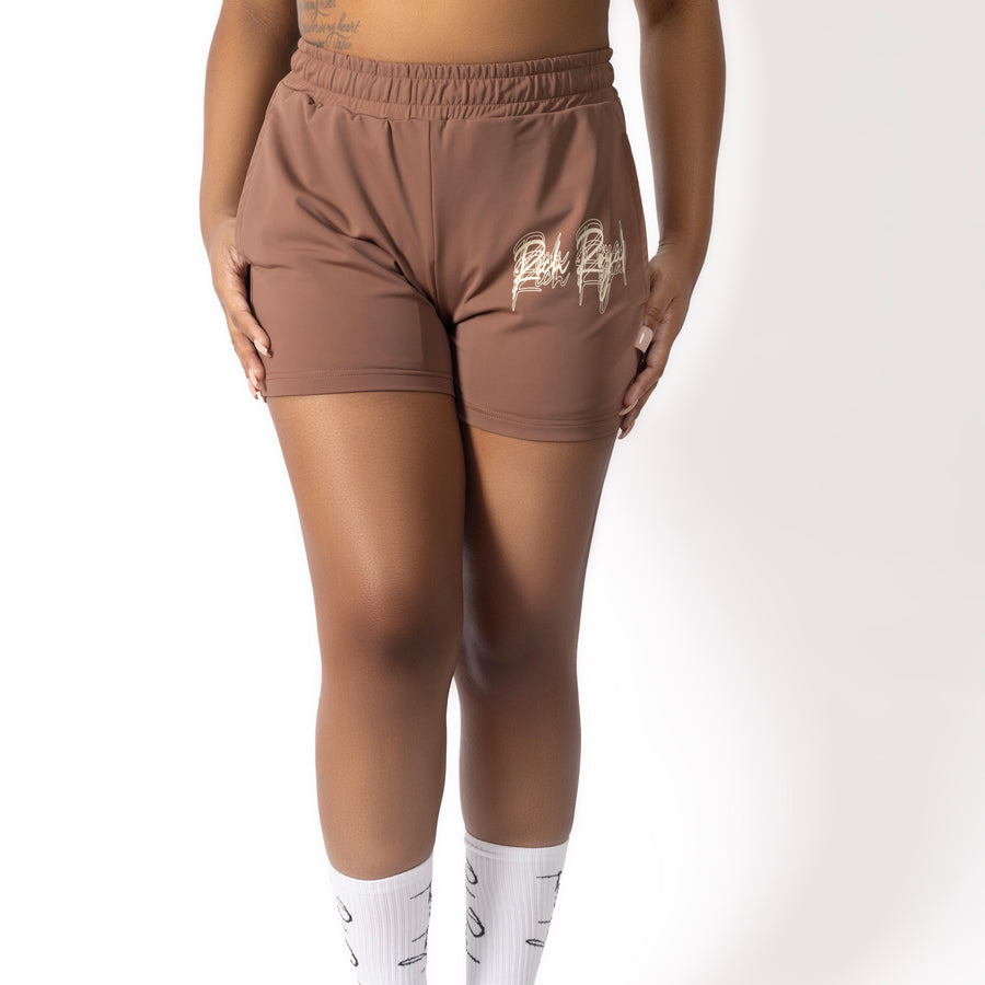 Women ‘Everyday’ Shorts (BROWN)