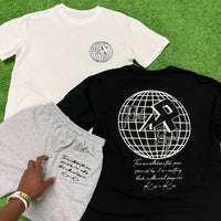 RPM COLLAB “Globe” Shorts (GREY)