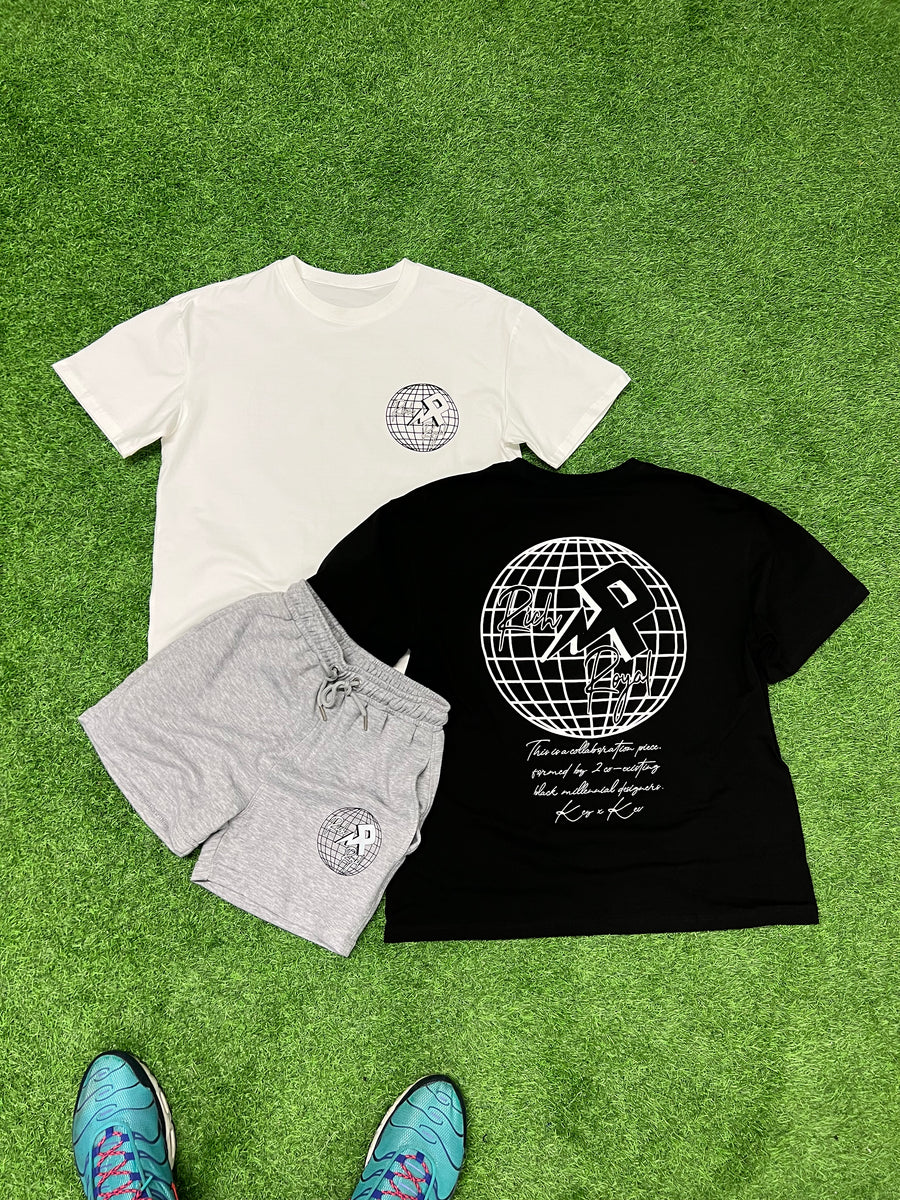 RPM COLLAB “Globe” Shorts (GREY)