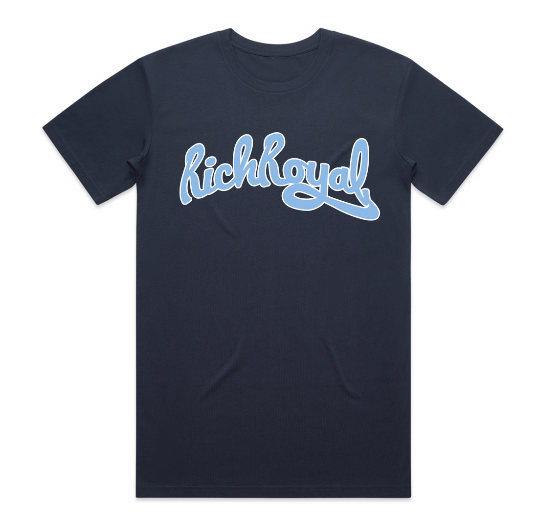Groovy Tee (NAVY/BLUE/WHITE)