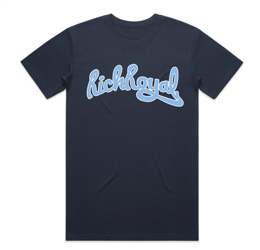 Groovy Tee (NAVY/BLUE/WHITE)