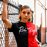 Split Tee (RED/BLACK)