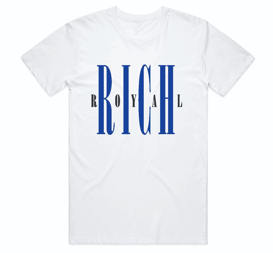 Nirvana Tee (WHITE/ROYAL/BLACK)