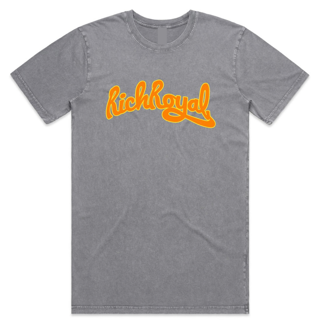 Groovy Tee (GREY/ORANGE/YELLOW)