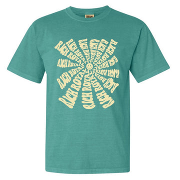 Smiley Spiral Tee (SEAFOAM)